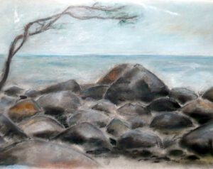 "Meer" Pastell 2003