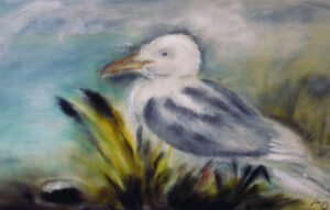 "Möwe" Pastell 1998