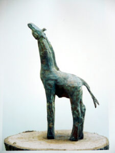 Giraffe, Bronze, 2005